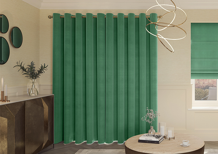 Ultra Luxe Velvet, Jade - Made to Measure Curtains - Image 7